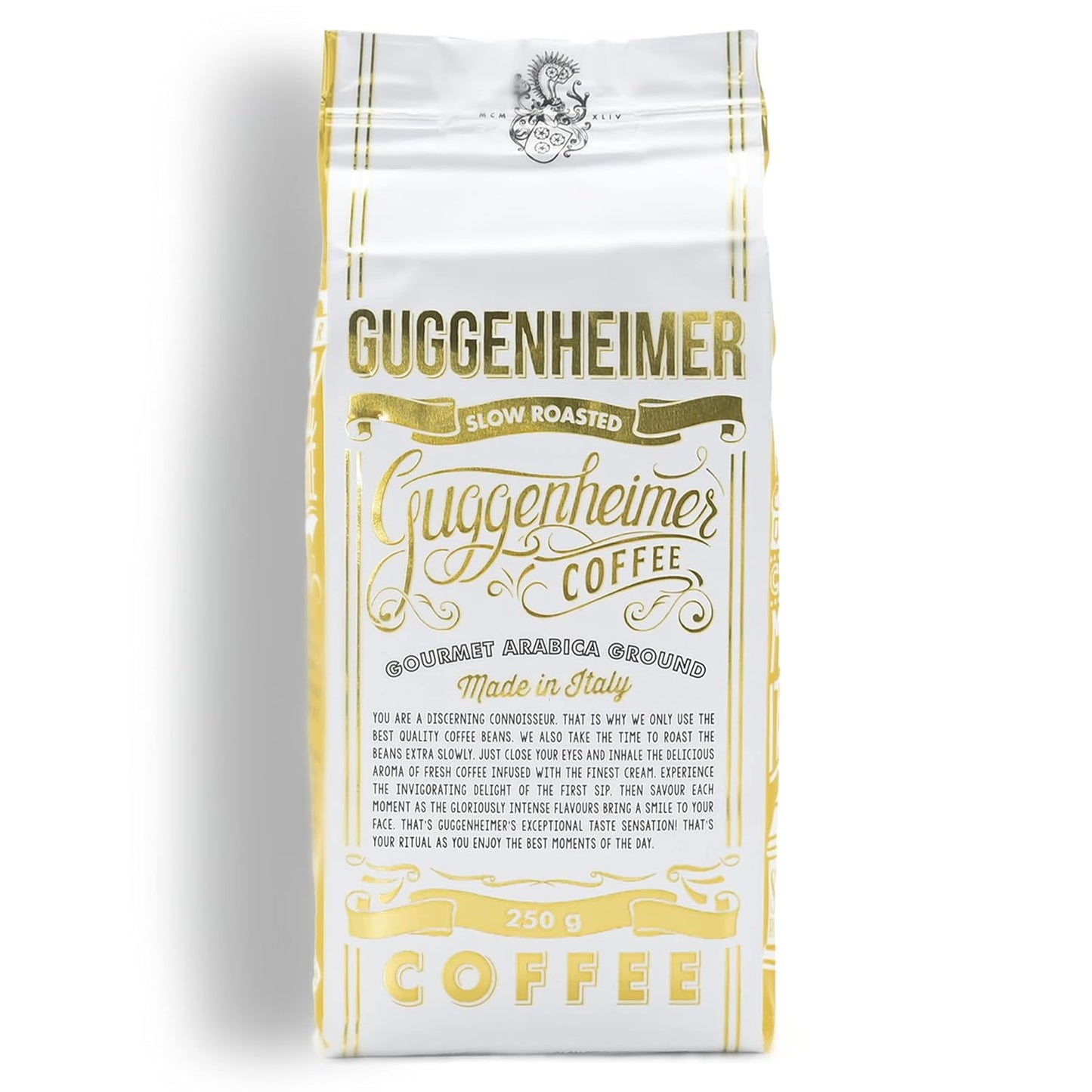 Mletá káva GUGGENHEIMER Gurmánská Arabica (250g)