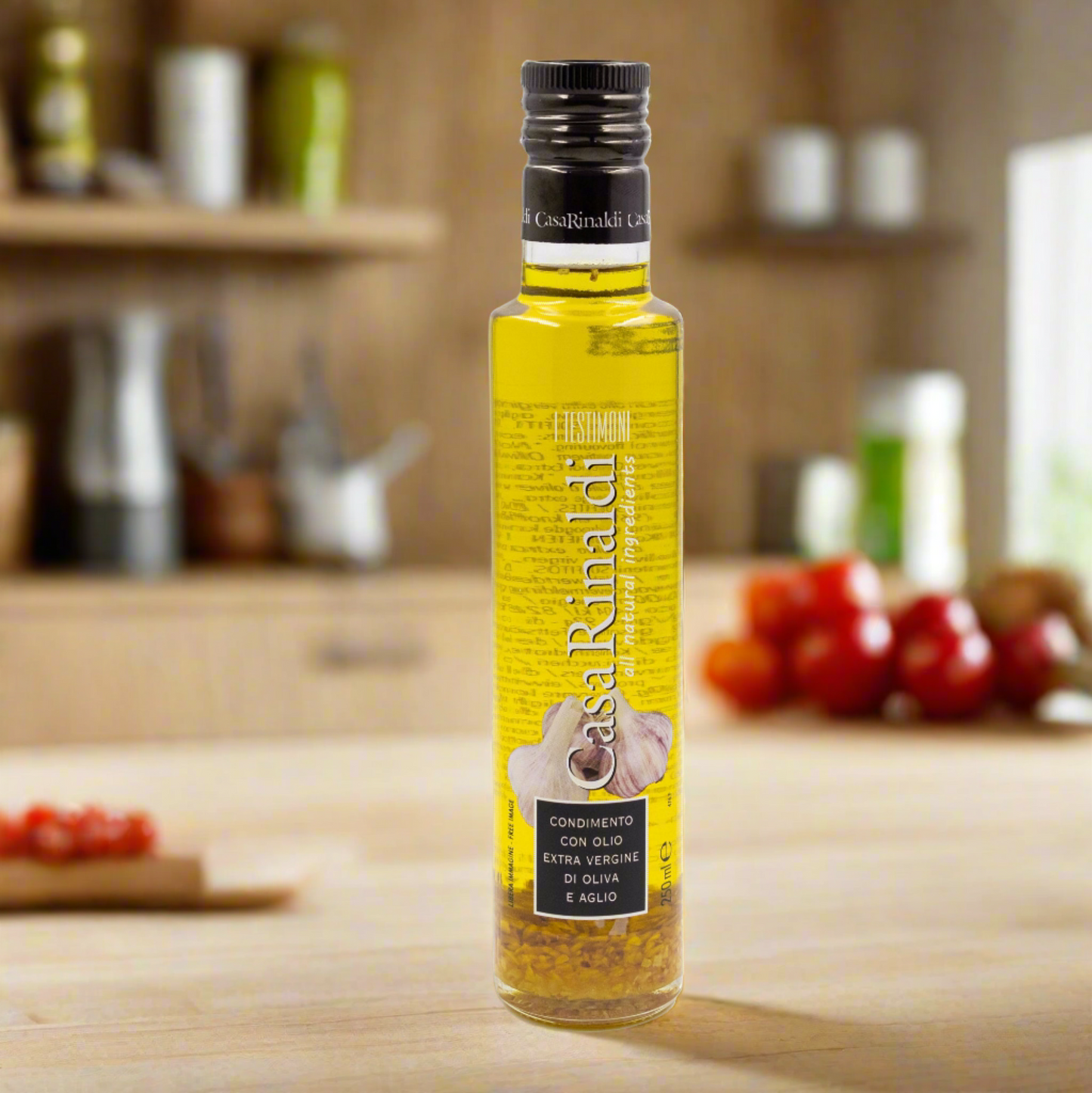Extra panenský olivový olej (Česnekový 250ml)