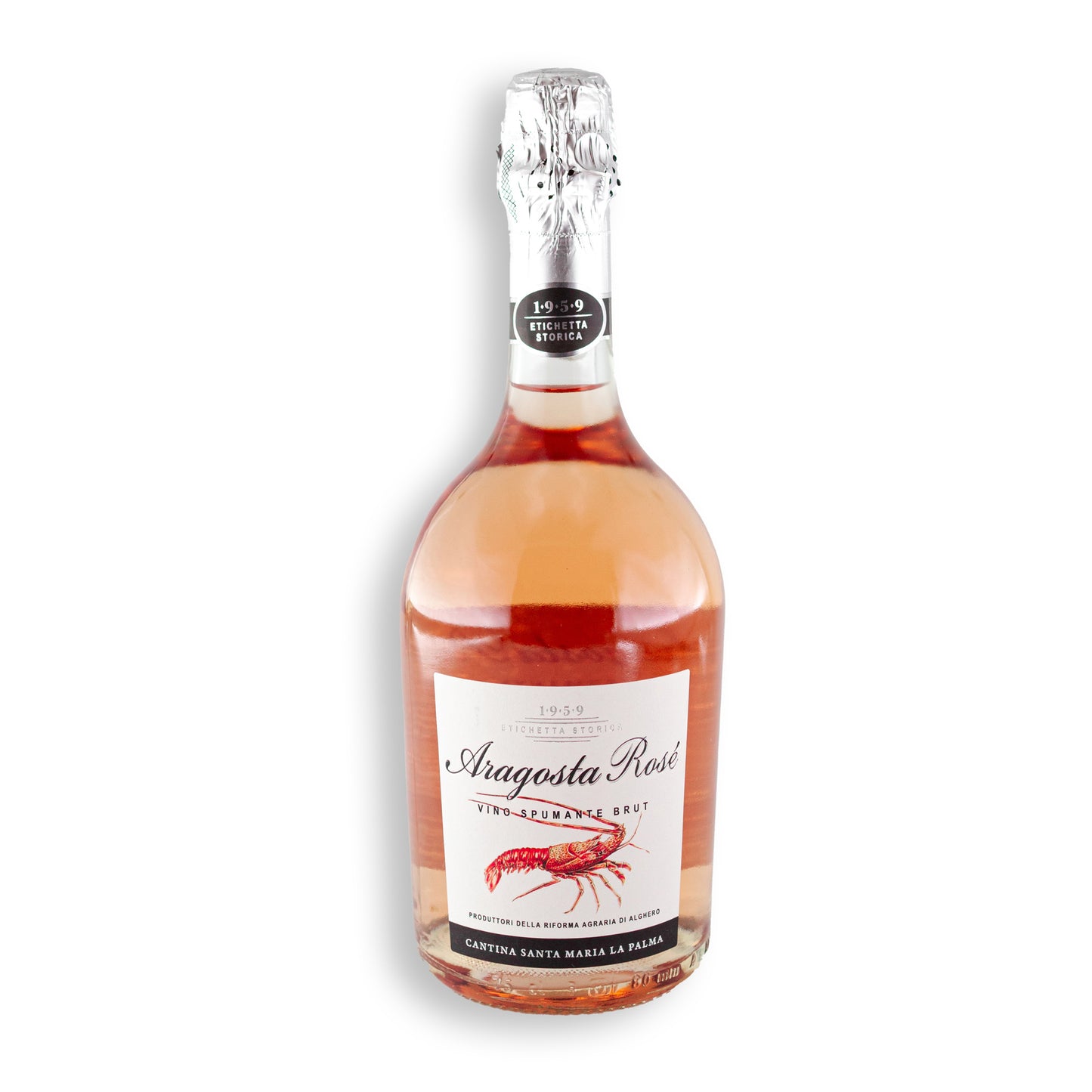 Aragosta Spumante Rosé, Brut 0.75l