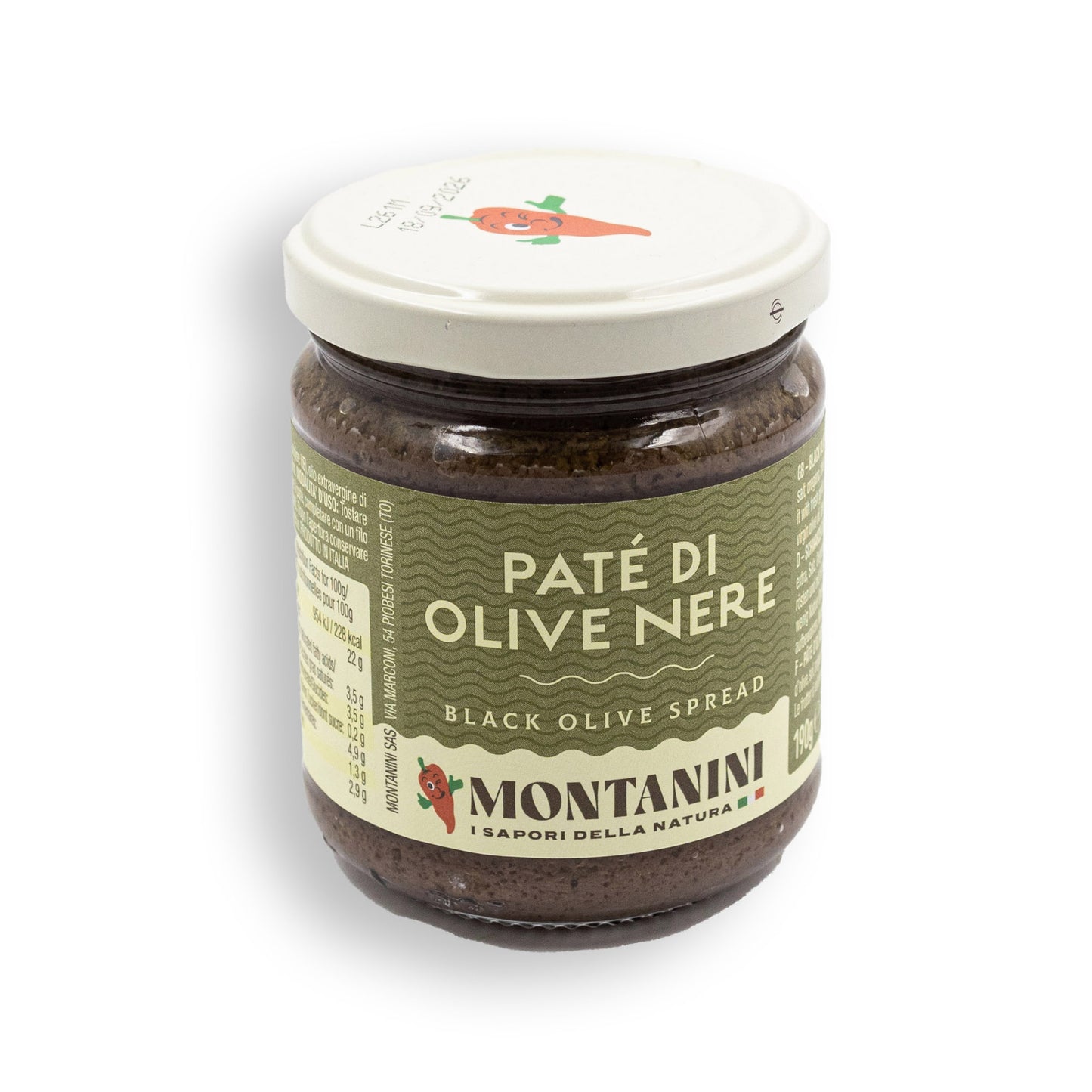 Tapenáda z černých oliv (190g)