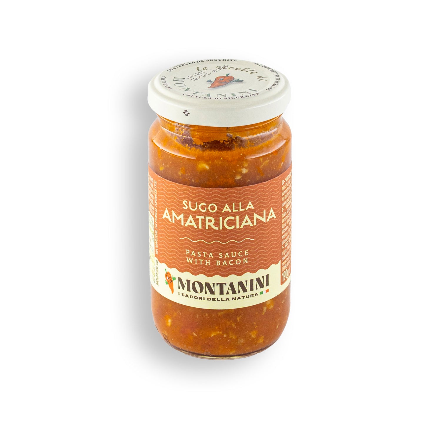 Amatriciana omáčka se slaninou a hovězím (190g)