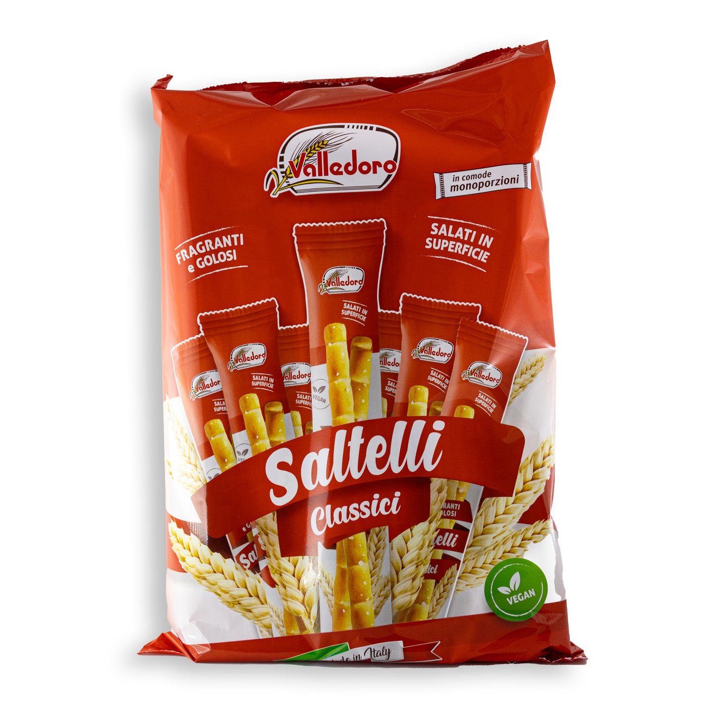 Grissini v jednoporcových sáčcích, slané s extra panenským olivovým olejem (240g)
