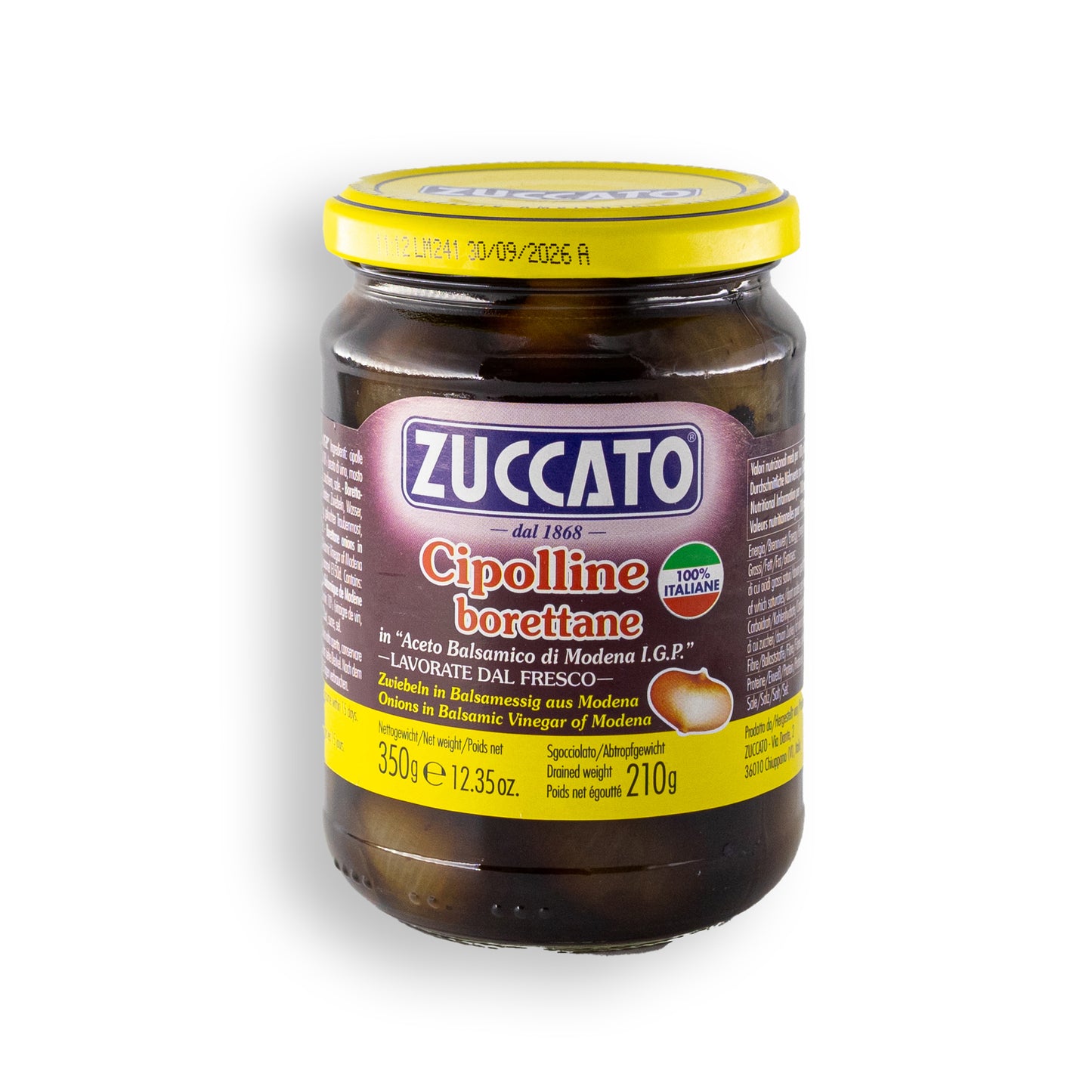 Cibule Borettana v balsamikovém octě (350g)