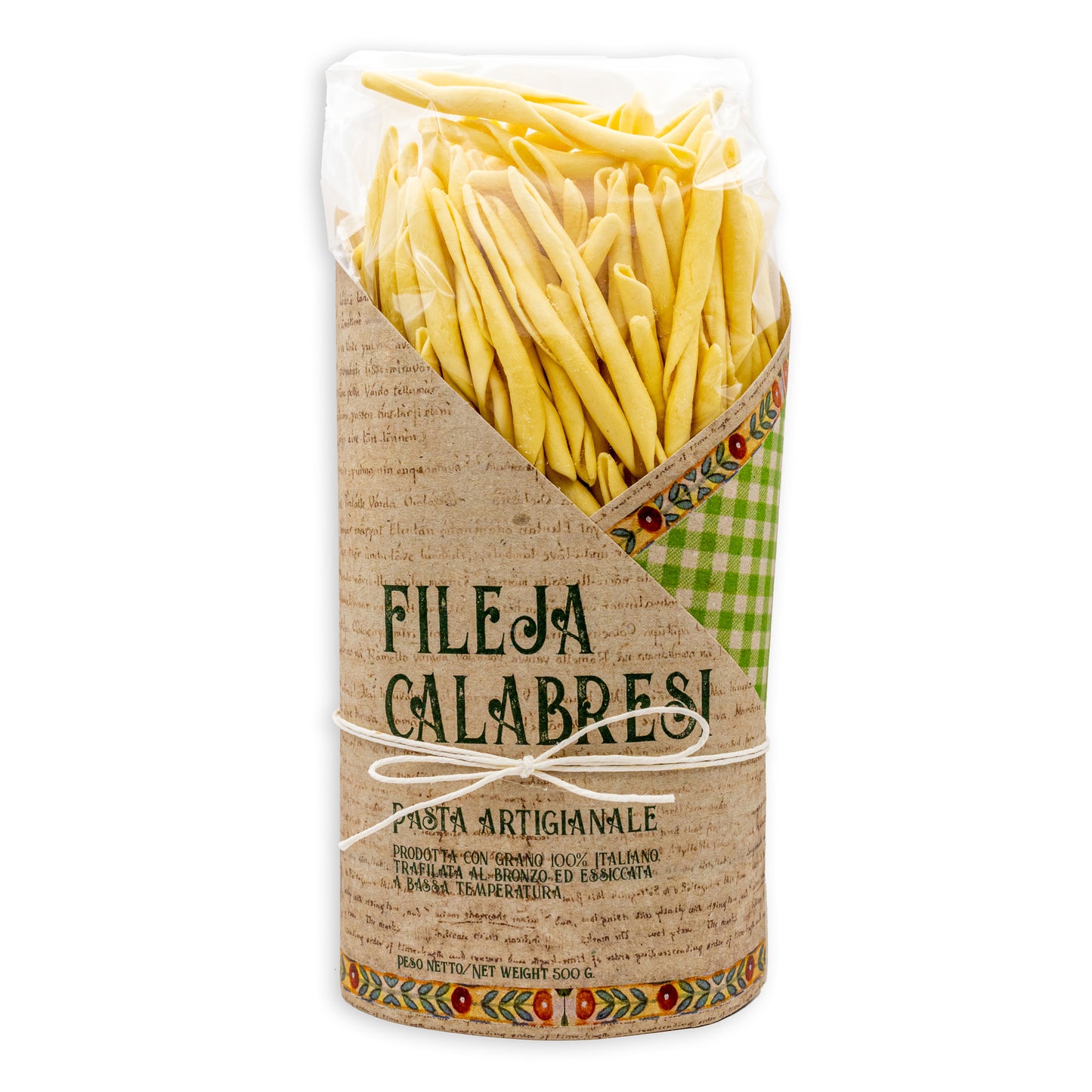 Fileja Calabresi – tradiční těstoviny z Kalábrie (500g)
