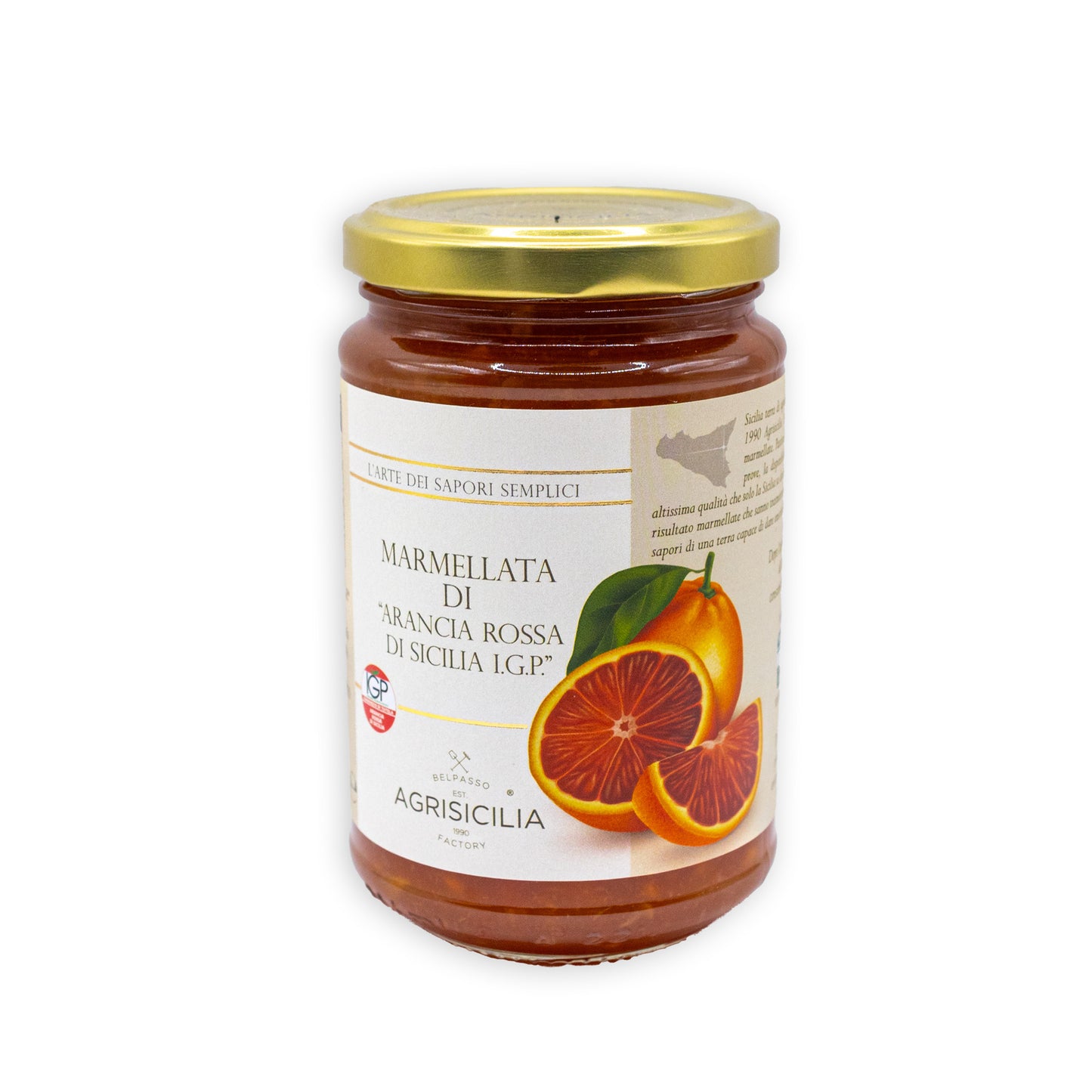Marmeláda ze Sicilských krvavých pomerančů (360g)
