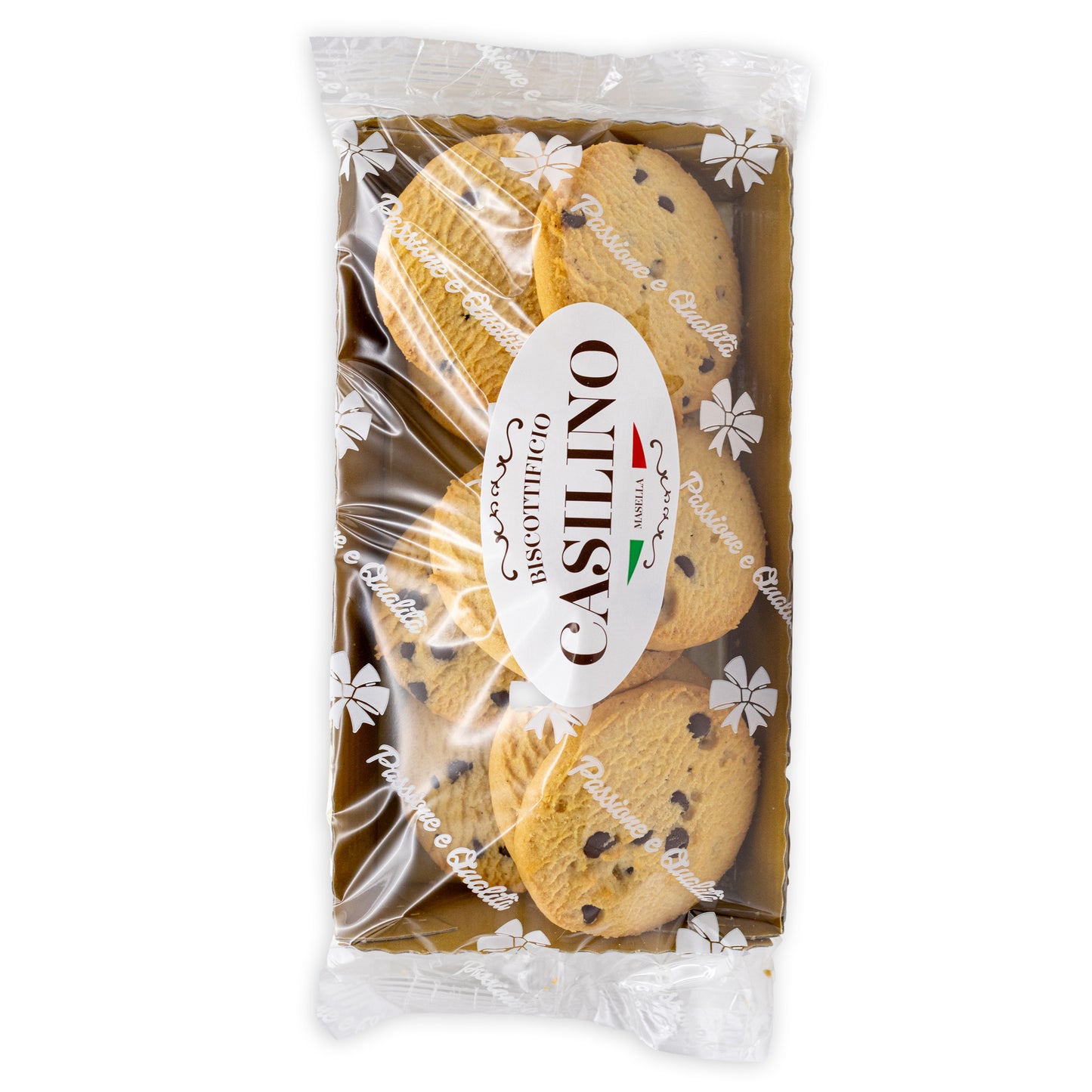 Frolloso - tradiční sušenky s čokoládovými kousky (180g)