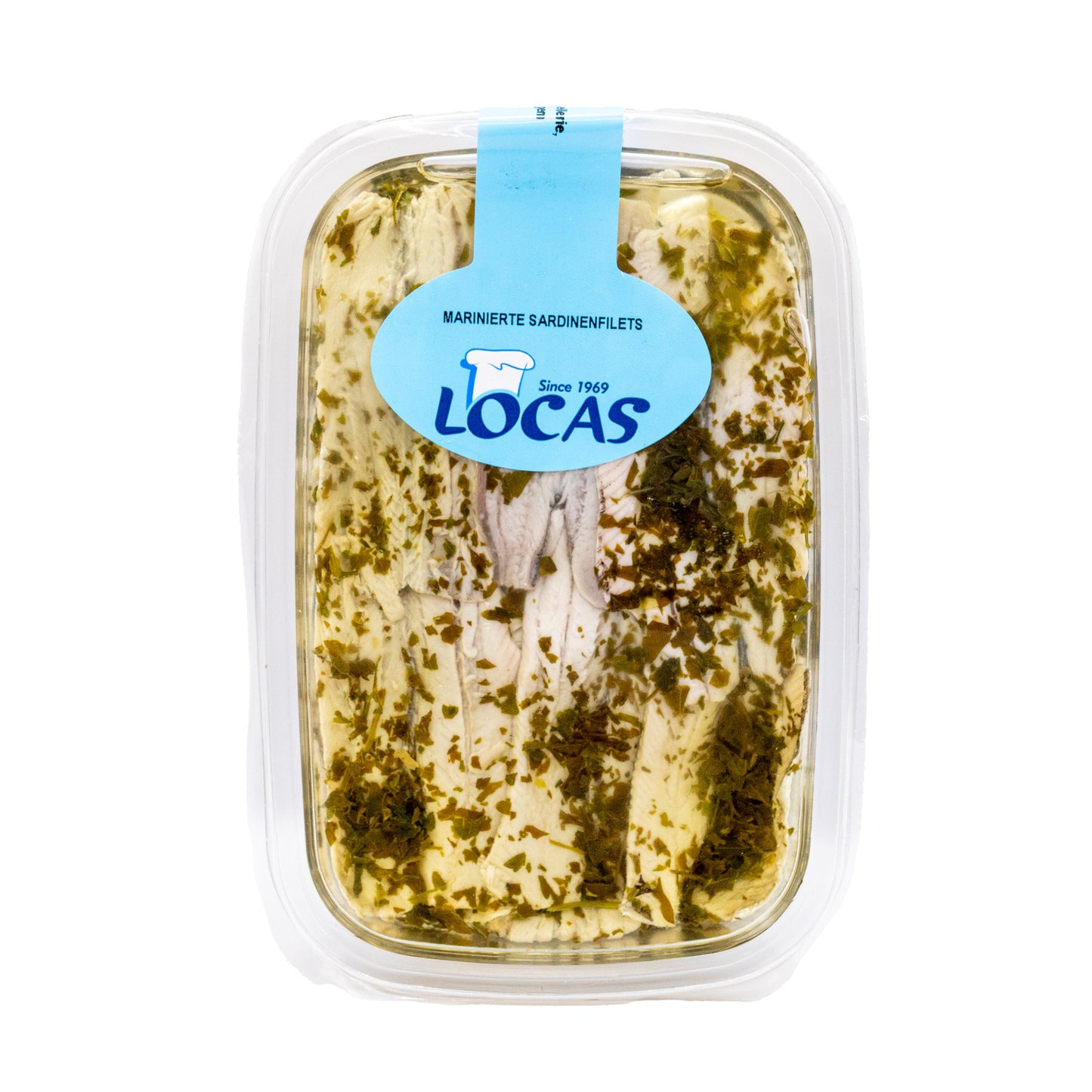 Marinované sardinky s bylinkami – středomořská delikatesa (200g)
