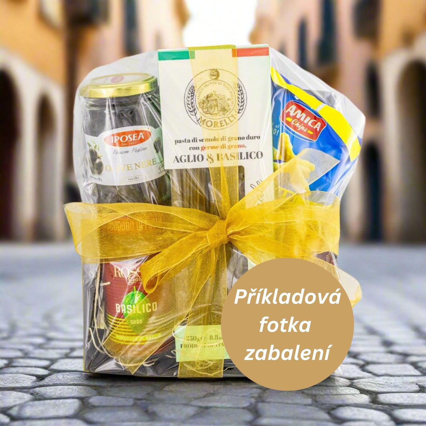 Dárkový Moka koš - středně velký pro milovníky Kávy (6 šálků černý)