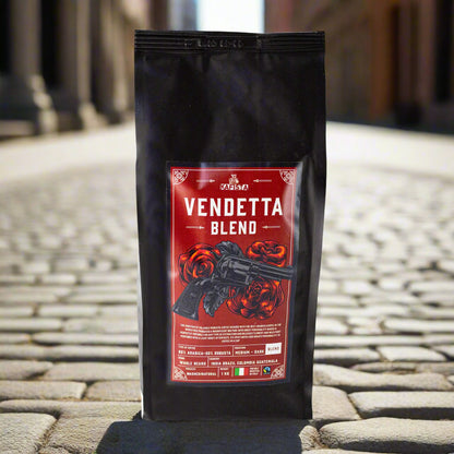 Zrnková káva "Vendetta Blend" | Espresso směs Arabika 80% a Robusta 20% (1000g)