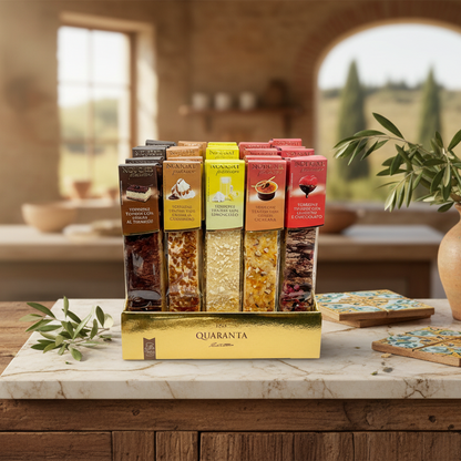 Turecký med Torrone Tenero Quaranta (různé příchutě 100g)