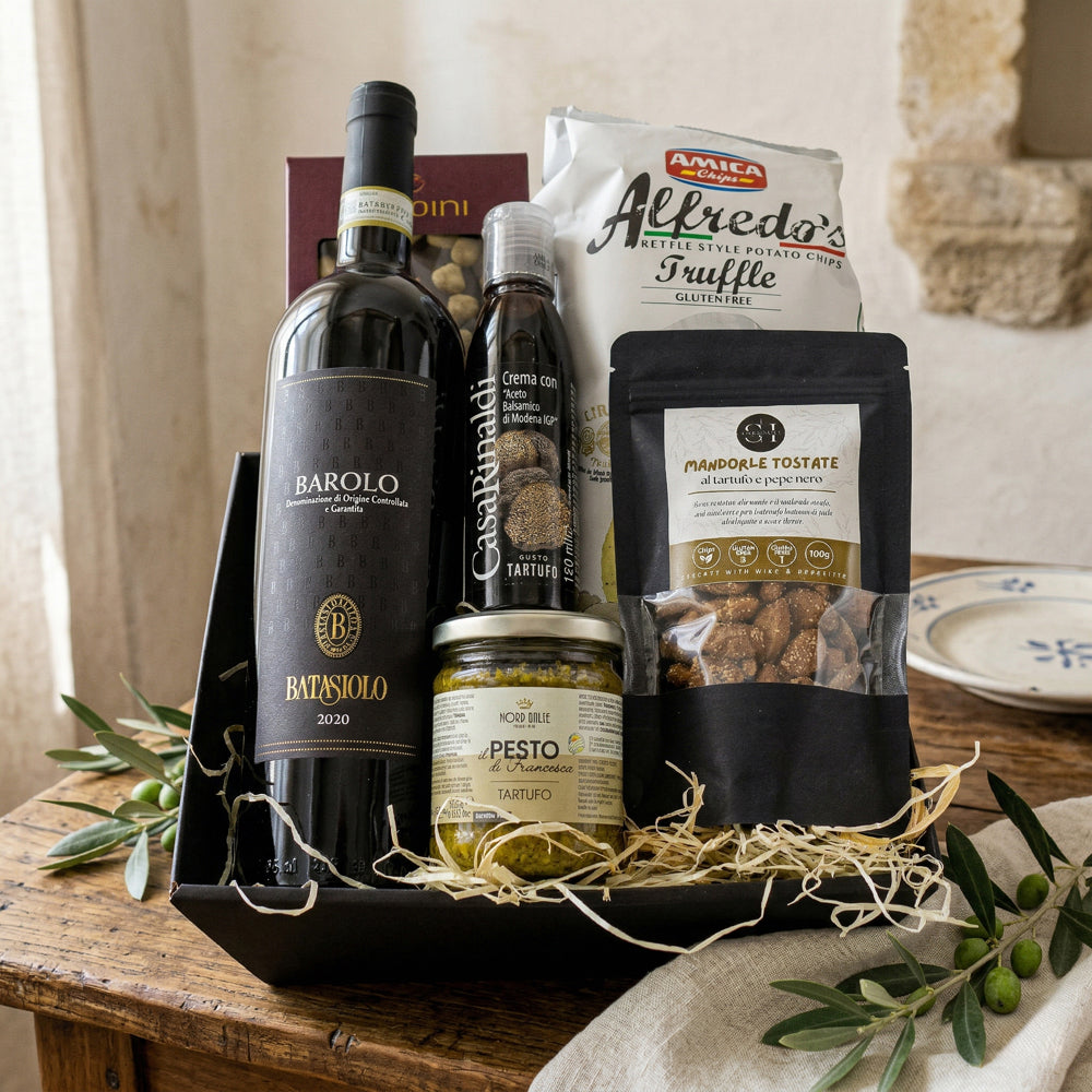 Dárková sada Barolo & Tartufo – luxusní italský výběr