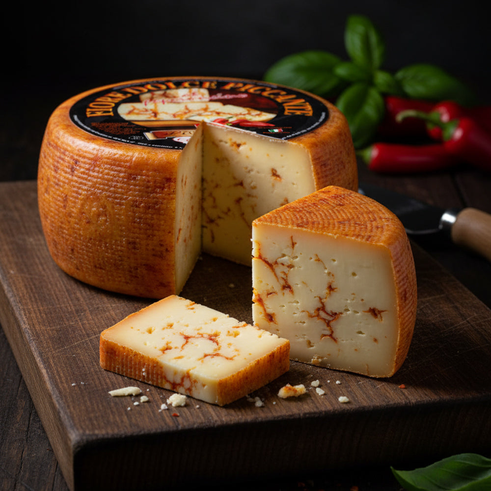 Pecorino Peperoncino – ovčí sýr s pikantním nádechem (100g)