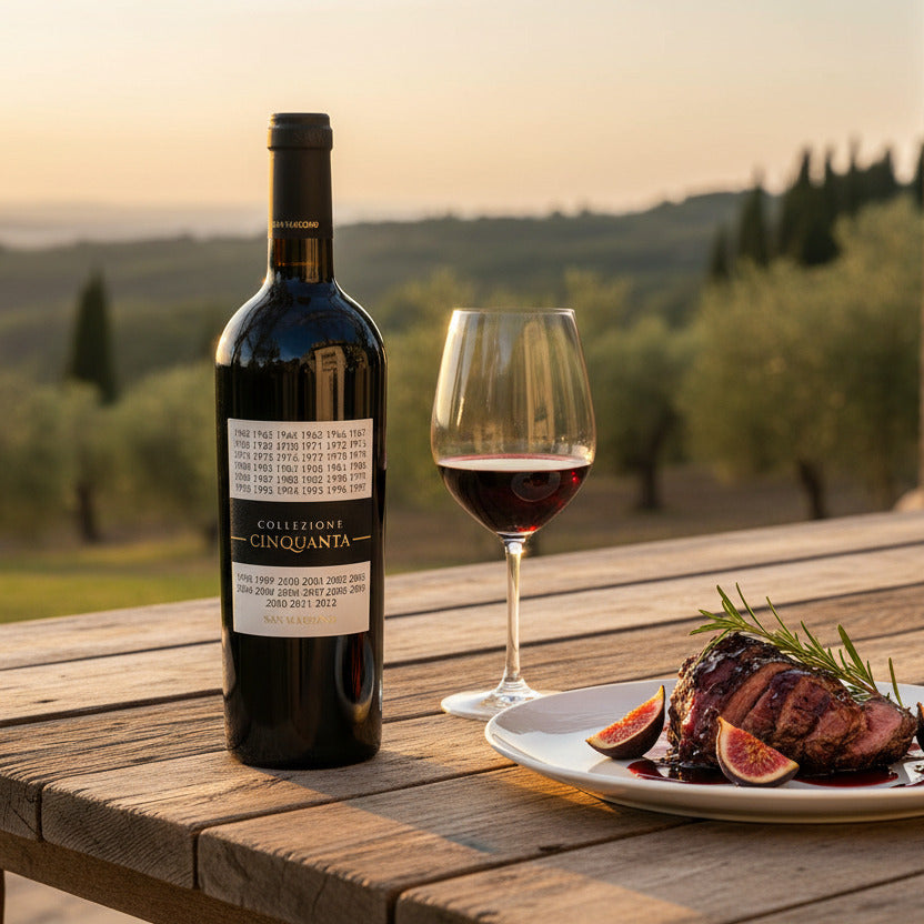 Collezione Cinquanta, Vino rosso d'Italia 0.75l