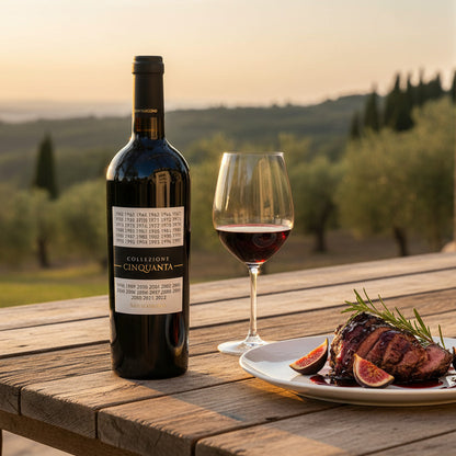 Collezione Cinquanta, Vino rosso d'Italia 0.75l