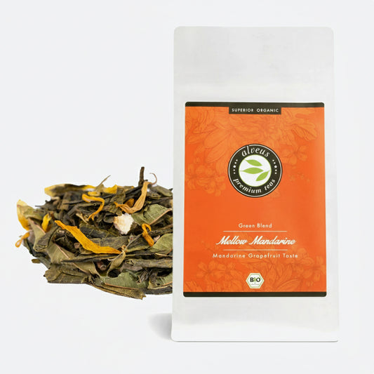 Mellow Mandarine ORGANIC – Mandarinka a Grep (100g sypaný čaj)