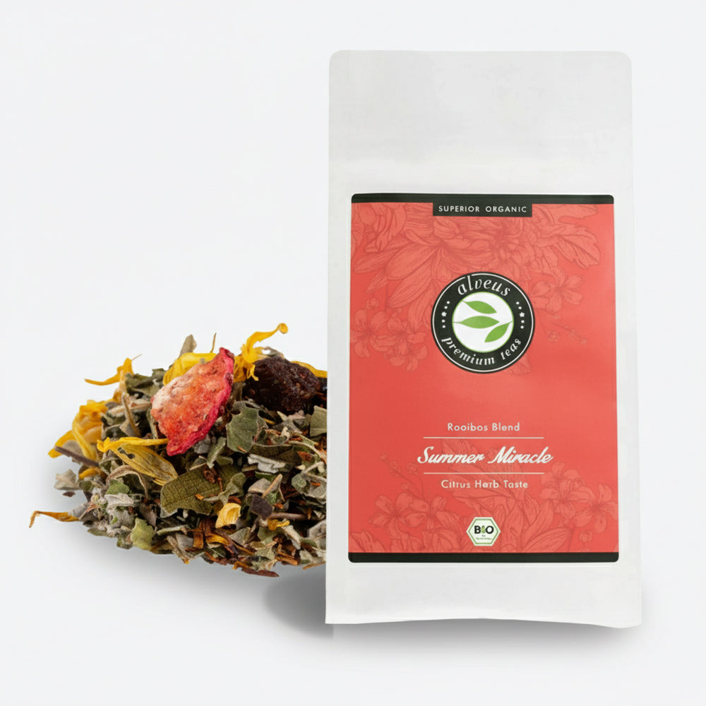 Summer Miracle BIO – rooibosová směs s citrusovo-bylinnou příchutí (100g)