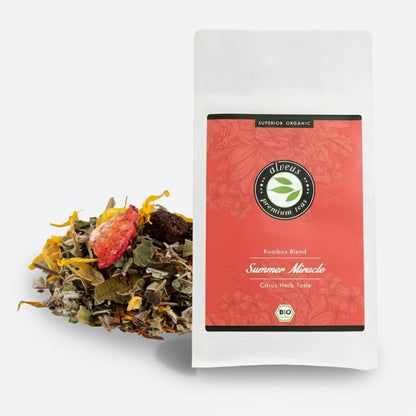 Summer Miracle BIO – rooibosová směs s citrusovo-bylinnou příchutí (100g)