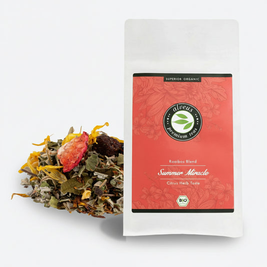 Summer Miracle BIO – rooibosová směs s citrusovo-bylinnou příchutí (100g)