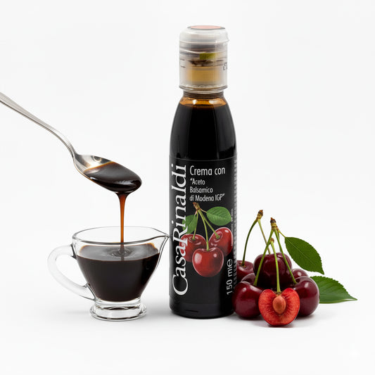 Balzamikový ocet s přichutí třešní (150ml / krémový)
