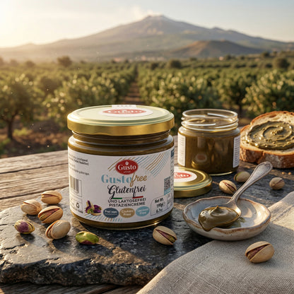 Pistáciový krém bez lepku a laktózy - Gusto Etna (190g)