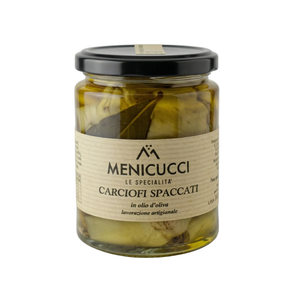 Carciofi Spaccati - Nakládané artyčoky ve čtvrtkách (180g)