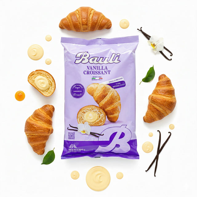 Bauli vanilkové croissanty (6ks 300g)