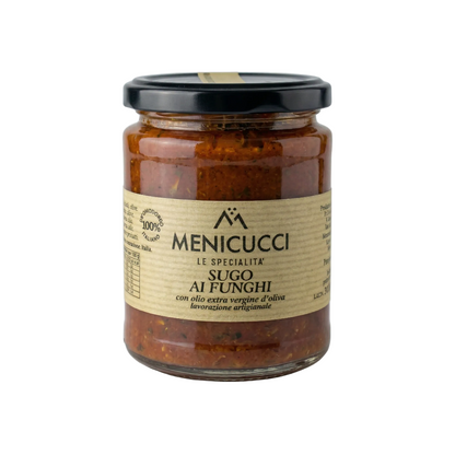 Sugo ai Funghi - rajčatová omáčka s houbami (280g)