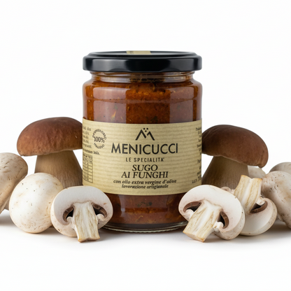 Sugo ai Funghi - rajčatová omáčka s houbami (280g)