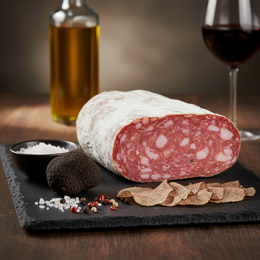Spianata al Tartufo - lanýžový salám (Krájené od 100g)