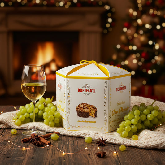 Panettone Moscato - Muškátové víno (Krabice 1000g)