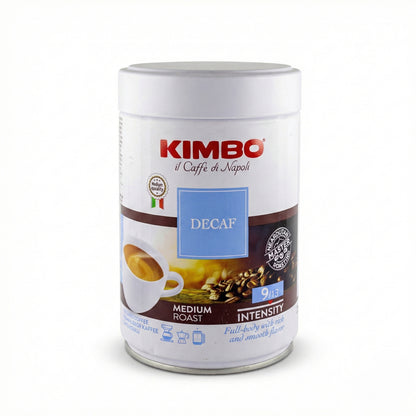 Kimbo Decaf – mletá bezkofeinová káva (250g)