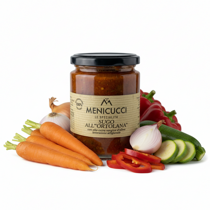 Sugo all’Ortolana - rajčatová omáčka se zeleninou (280g)
