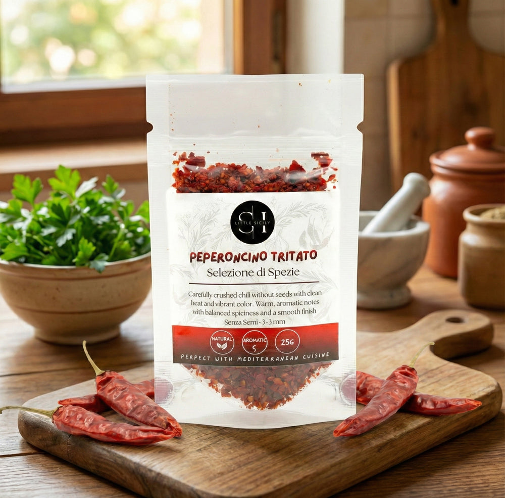 Chilli drcené „Peperoncino Tritato“ (25g)