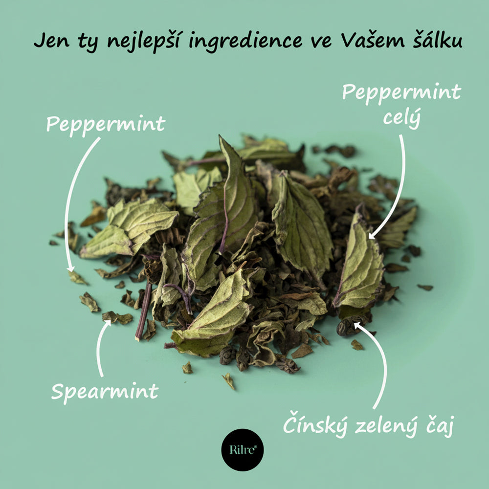 Marrakesh Nights ORGANIC – zelený čaj s čerstvou mátou (100g)