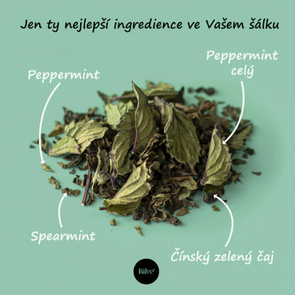 Marrakesh Nights ORGANIC – zelený čaj s čerstvou mátou (100g)