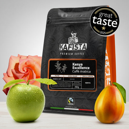 Zrnková káva "Kenya Excellence" - 100% Arabica Single (od 250g - pro Filtrovanou Kávu)