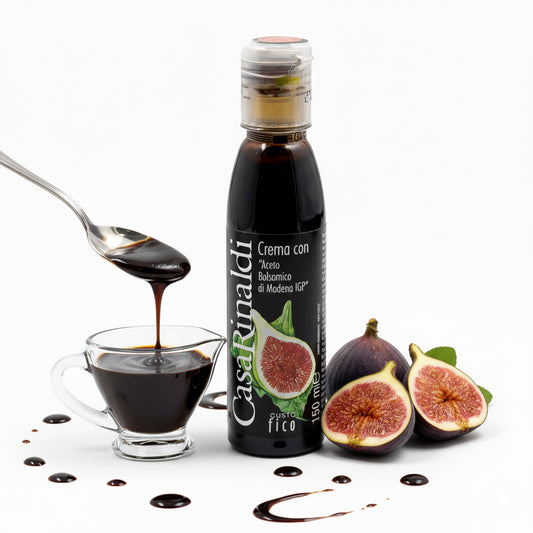 Balzamikový ocet s přichutí fíku (150ml / krémový)