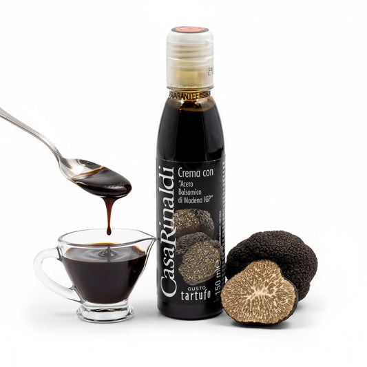 Balzamikový ocet s přichutí lanýže (150ml / krémový)