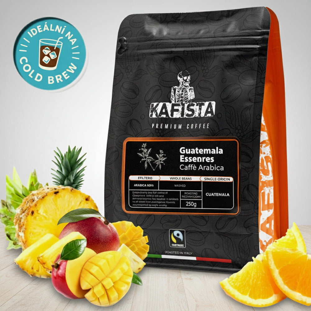 Zrnková káva "Ethiopia Essence" - 100% Arabica Single Origin (od 250g - Espresso)