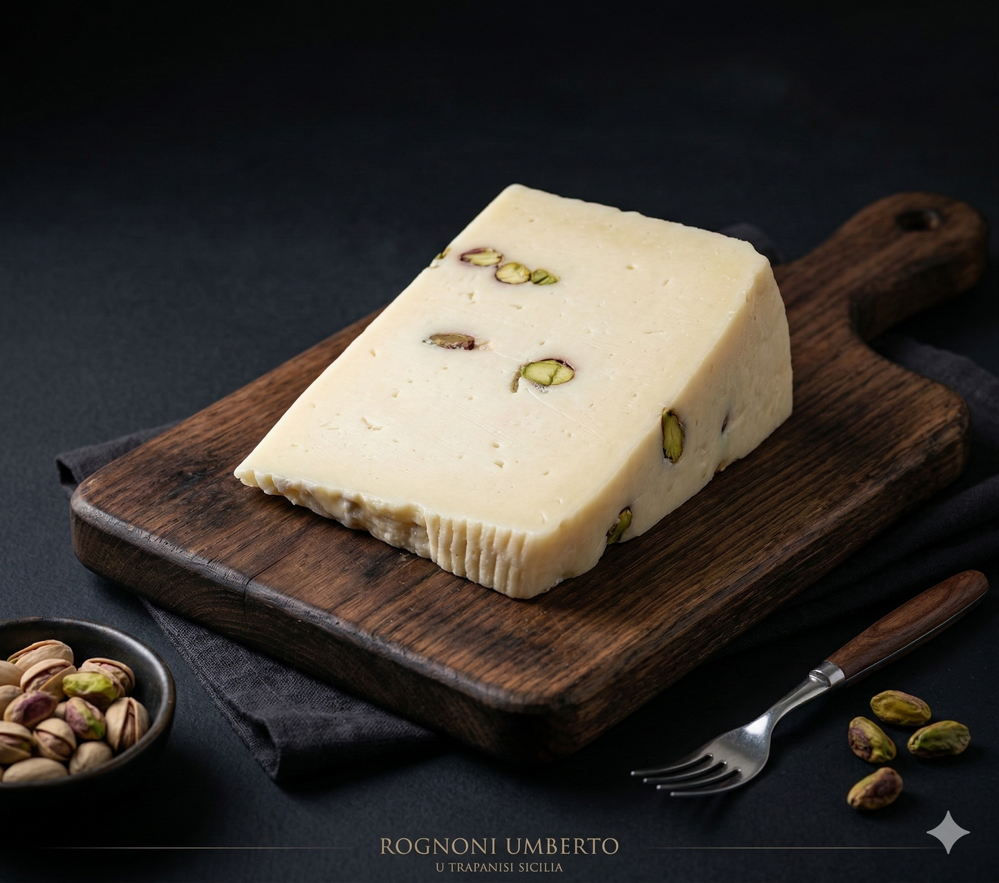 Pecorino s pistáciemi – U’Trapanisi Sicilia (od 100g)