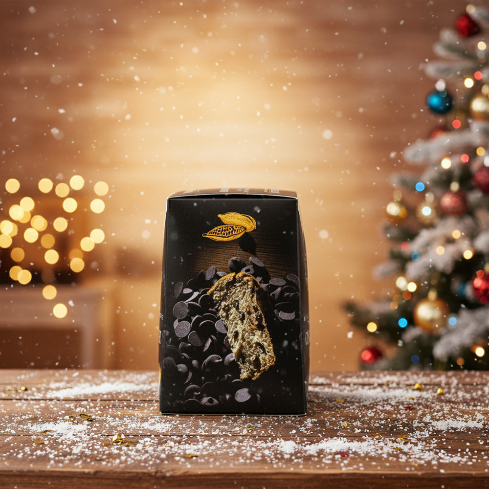 Mini Panettone s čokoládovými „chips“ kousky (100 g)