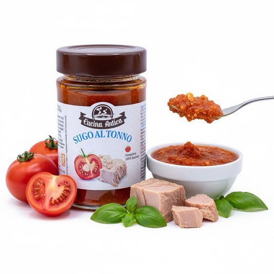 Sugo al Tonno - Rajčatová omáčka s tuňákem (180g)