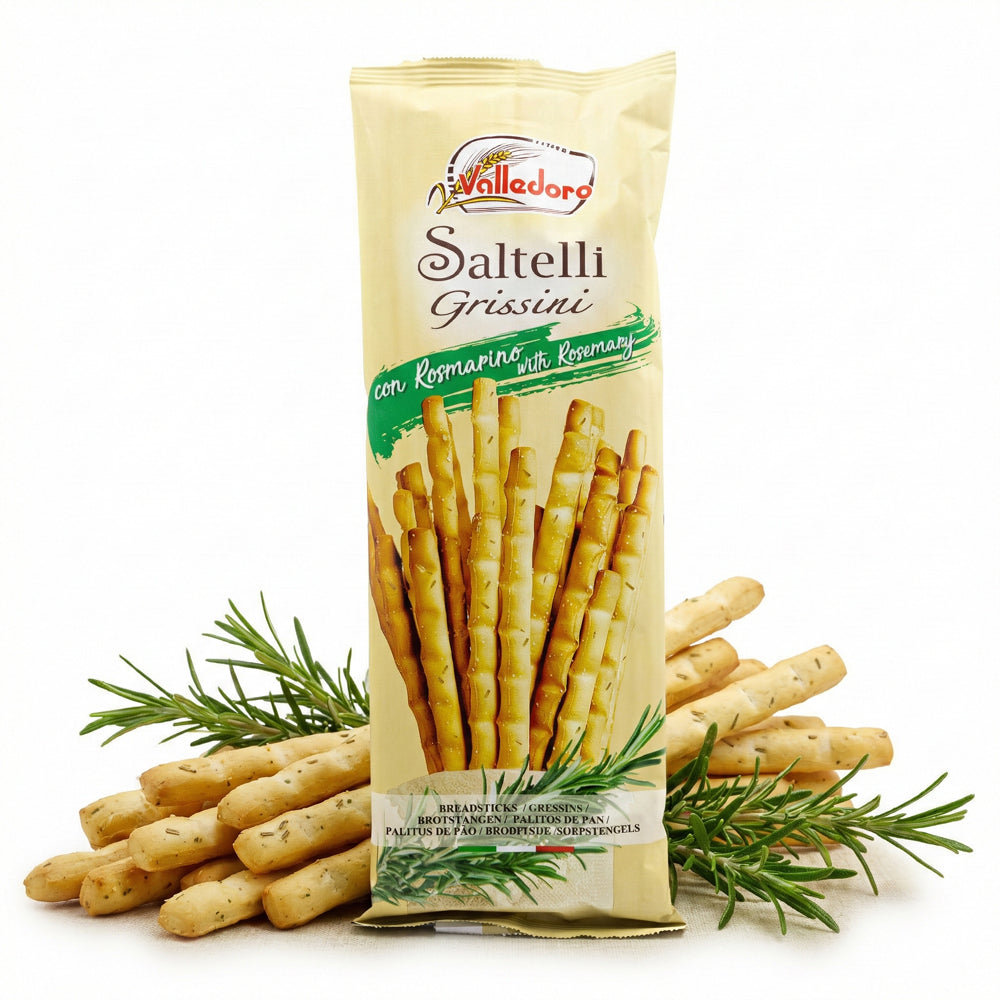 Tyčinky Grissini se solí a rozmarýnem (100g)