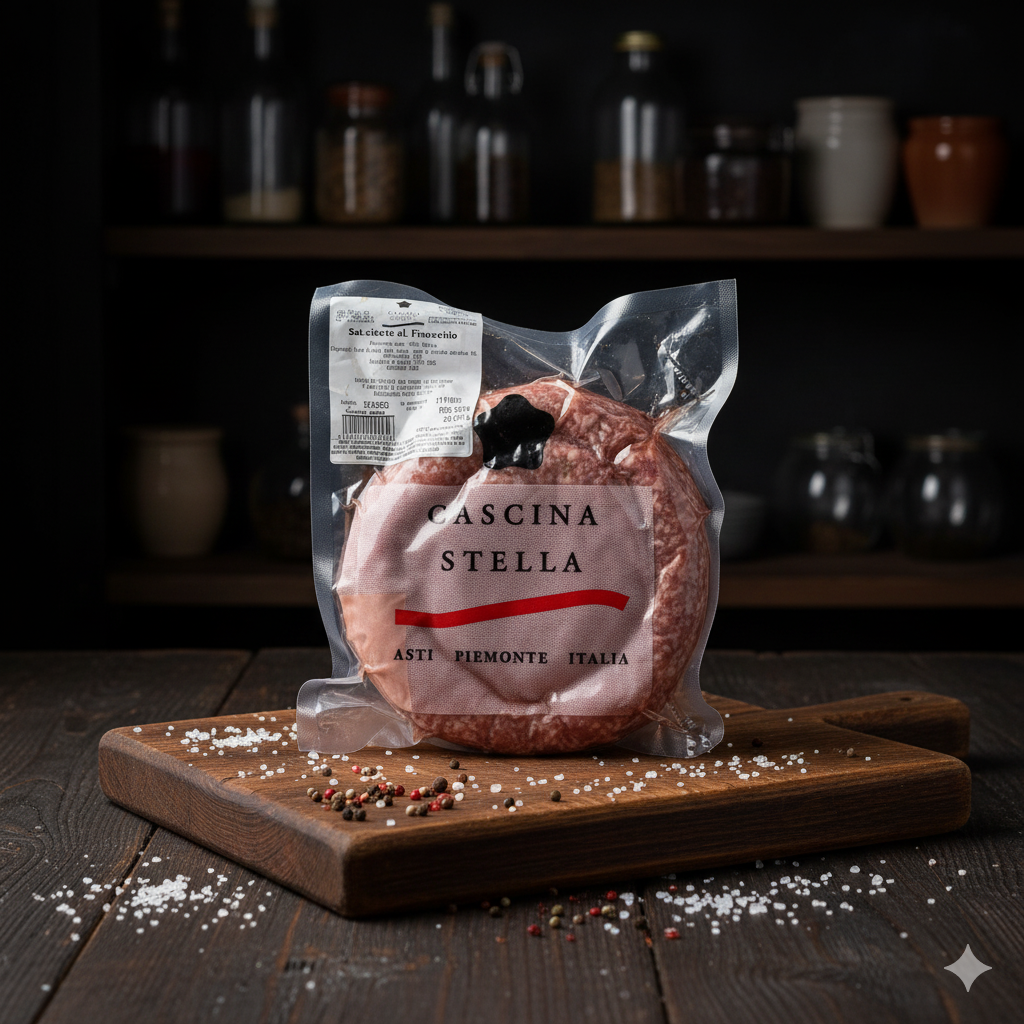 Salsiccia Piemontese – Klasické mleté maso na těstovinové recepty (445g)