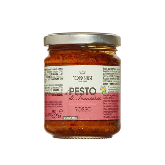 Pesto il Francesco Rosso – pesto ze sušených rajčat s bazalkou (180g)