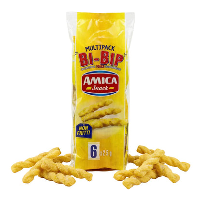 Křupky kukuřičné s parmazánem Bi-Bip (6x25g)