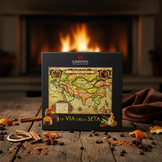 12 čokoládových pralinek Gardini „La Via Della Seta“ (110g)