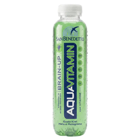 San Benedetto – Aquavitamin Brain-Up Kiwi, Jablko a Granátové jablko (400ml)