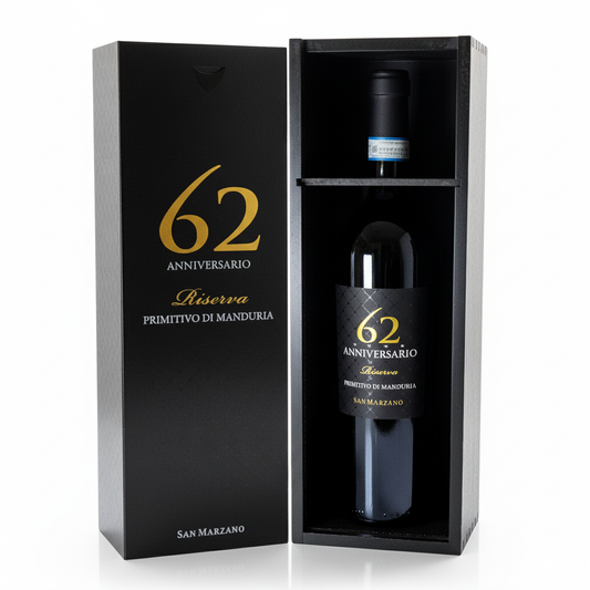Anniversario 62, Primitivo di Manduria DOP Riserva 1.5L Magnum