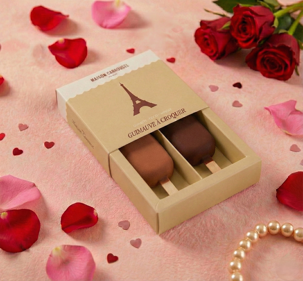 Guimauve à Croquer Duo (Marshmallow v čokoládě) 44 g